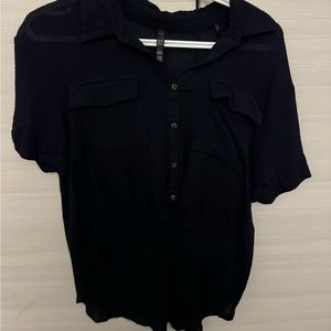 Zara linen shirt